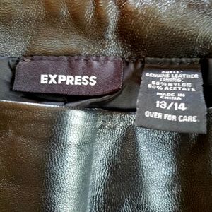 Express Leather pants